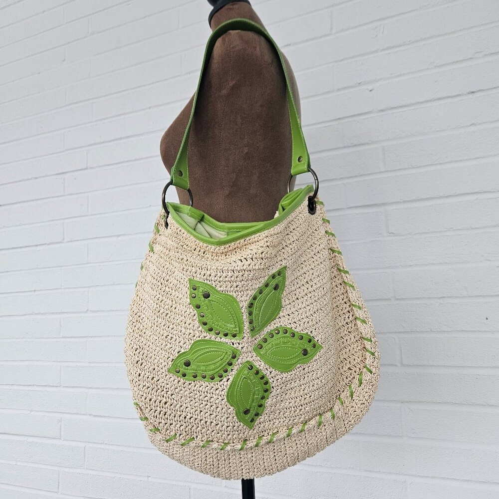 United Colors of Benetton Straw Hobo Bag/Purse